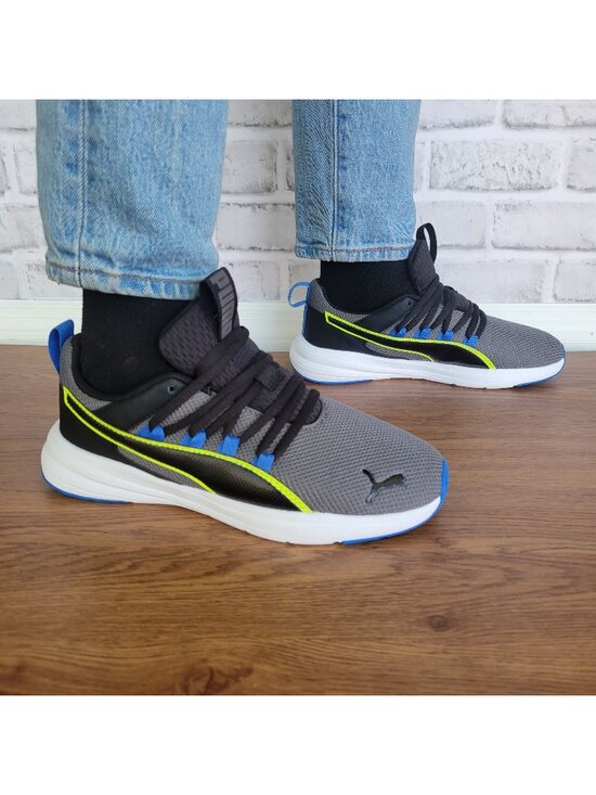 Puma Other - ✨Puma 5Y Big Kid Youth Shoes Running Sneakers Gray/Black 399051-03